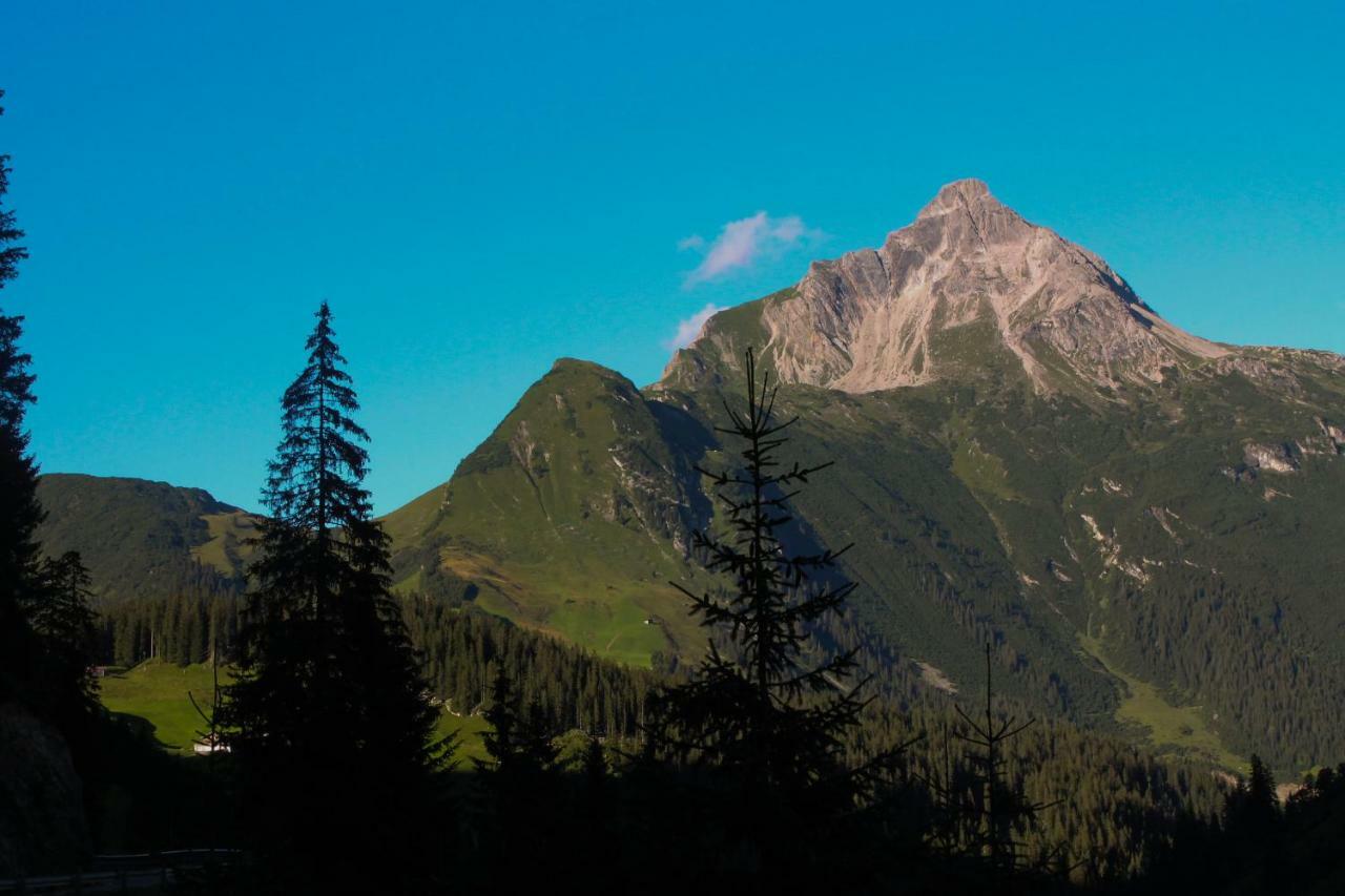 Alpenappartement Bergkönig Warth  Buitenkant foto